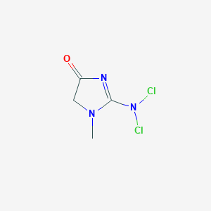 2-(dichloroamino)-3-methyl-4H-imidazol-5-one