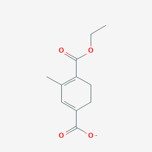 4-(Ethoxycarbonyl)-3-methylcyclohexa-1,3-diene-1-carboxylate