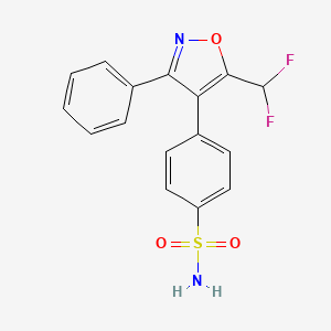 molecular formula C16H12F2N2O3S B1254203 COX-2 Inhibitor II CAS No. 181696-33-3