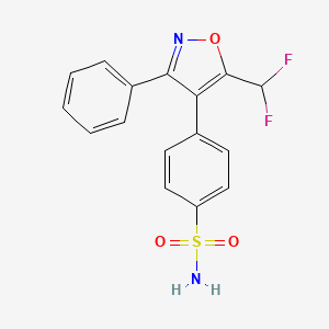 molecular formula C16H12F2N2O3S B1254203 COX-2 抑制剂 II CAS No. 181696-33-3