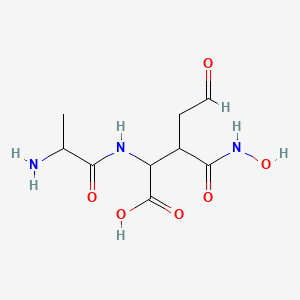 molecular formula C9H15N3O6 B1254205 Alahopcin 