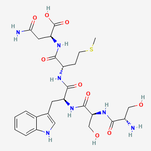 L-Seryl-L-seryl-L-tryptophyl-L-methionyl-L-asparagine