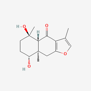 molecular formula C15H20O4 B1254220 Curcolonol CAS No. 217817-09-9