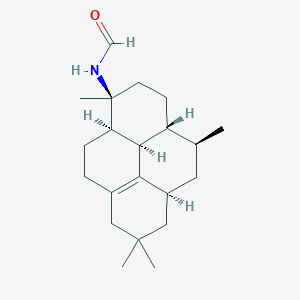 molecular formula C21H33NO B1254226 N-Formyl-7-amino-11-cycloamphilectene 