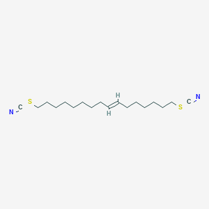 molecular formula C18H30N2S2 B1254232 Thiocyanatin C 