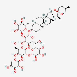 molecular formula C55H90O25 B1254258 Nigrumnin I 