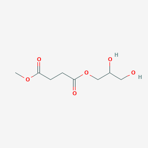 2,3-Dihydroxypropyl methyl butanedioate