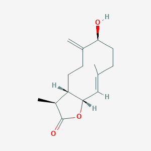 molecular formula C15H22O3 B1254272 Eunicea sesquiterpenoid 3 