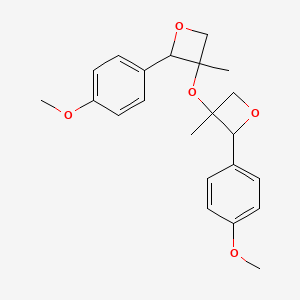 3,3'-Oxybis[2-(4-methoxyphenyl)-3-methyloxetane]