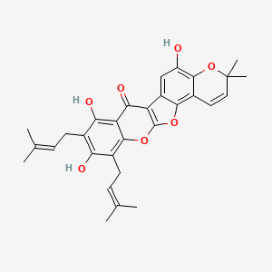 molecular formula C30H30O7 B1254289 Euchretin A 