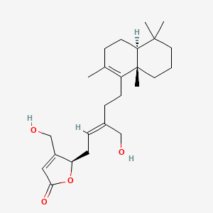 molecular formula C25H38O4 B1254291 16-epi-Luffarin L 