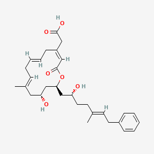 molecular formula C30H40O6 B1254293 Ripostatin B 