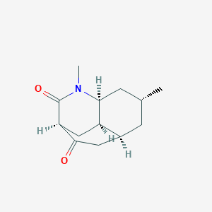 molecular formula C13H19NO2 B1254304 Lucidulinone 