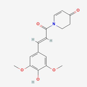 molecular formula C16H17NO5 B1254305 Cenocladamide 