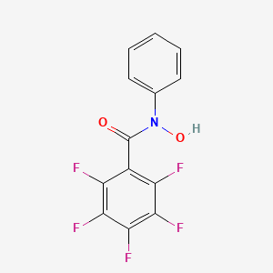 2,3,4,5,6-Pentafluoro-N-hydroxy-N-phenylbenzamide