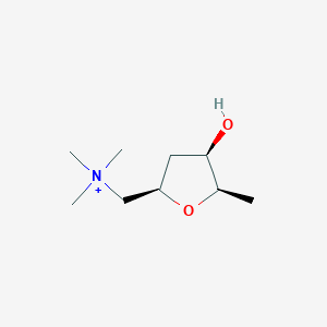 molecular formula C9H20NO2+ B1254315 Epimuscarine 