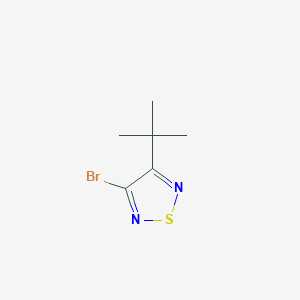 1,2,5-Thiadiazole, 3-bromo-4-(1,1-dimethylethyl)-