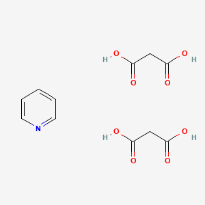 Propanedioic acid--pyridine (2/1)