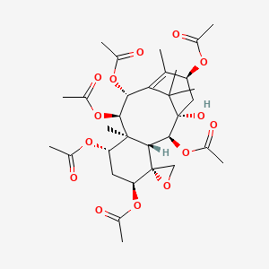 molecular formula C32H44O14 B1254317 1-羟基紫杉醇 I 