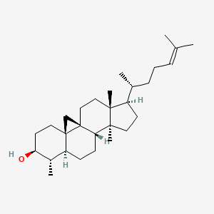 molecular formula C29H48O B1254318 31-Norcycloartenol 