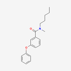 Benzamide, N-methyl-N-pentyl-3-phenoxy-