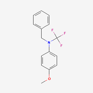 N-benzyl-4-methoxy-N-(trifluoromethyl)aniline