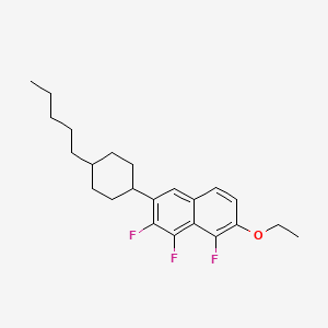 7-Ethoxy-1,2,8-trifluoro-3-(4-pentylcyclohexyl)naphthalene