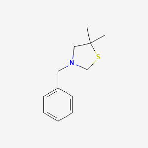 3-Benzyl-5,5-dimethyl-1,3-thiazolidine