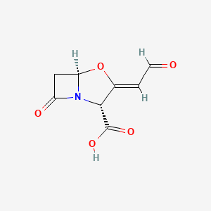 molecular formula C8H7NO5 B1254335 Clavaldehyde 