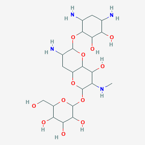 molecular formula C21H40N4O12 B1254338 Antibiotic KA 5685 