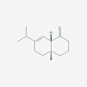 molecular formula C15H24 B1254343 5beta,10alpha-Sibirene 