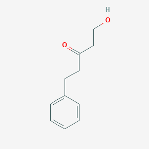 molecular formula C11H14O2 B1254354 1-羟基-5-苯基-3-戊酮 