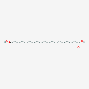 molecular formula C20H40O3 B1254362 (19R)-19-hydroxyicosanoic acid 