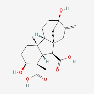 molecular formula C20H28O6 B1254364 gibberellin A18 