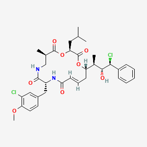 molecular formula C35H44Cl2N2O8 B1254367 Cryptophycin-8 