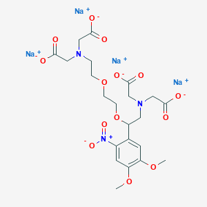 molecular formula C22H27N3Na4O14 B1254368 Dmnpe-4 
