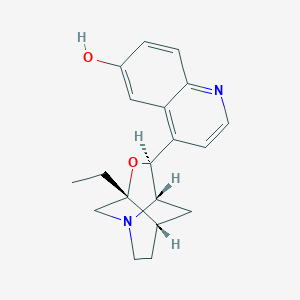 4-[(3R,5S,6S,8S)-3-Ethyl-4-oxa-1-azatricyclo[4.4.0.03,8]decan-5-yl]quinolin-6-ol