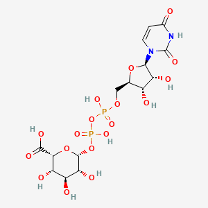 molecular formula C15H22N2O18P2 B1254373 UDP-L-iduronate 