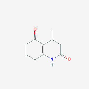 4-Methyl-4,6,7,8-tetrahydroquinoline-2,5(1H,3H)-dione