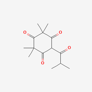 molecular formula C14H20O4 B1254376 Flavesone CAS No. 22595-45-5