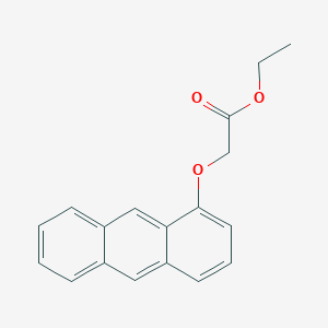 Acetic acid, (1-anthracenyloxy)-, ethyl ester