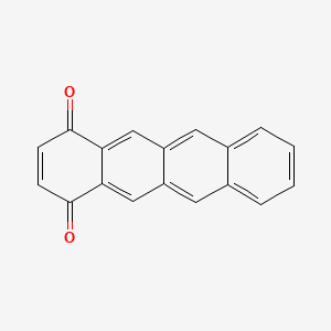 molecular formula C18H10O2 B1254382 Tetracene-1,4-dione CAS No. 15098-01-8