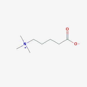 molecular formula C8H17NO2 B1254383 δ-缬氨甜菜碱 CAS No. 6778-33-2
