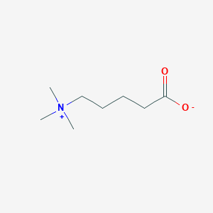 molecular formula C8H17NO2 B1254383 δ-Valerobetain CAS No. 6778-33-2