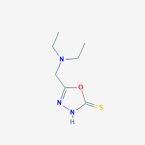 5-[(Diethylamino)methyl]-1,3,4-oxadiazole-2(3H)-thione