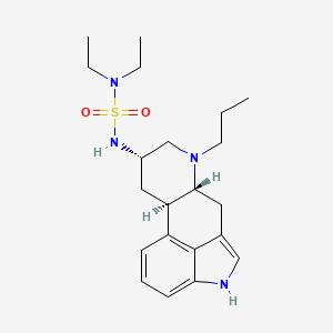 Sulfamide, N,N-diethyl-N'-((8alpha)-6-propylergolin-8-yl)-