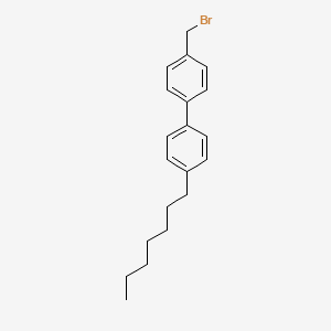 4-(Bromomethyl)-4'-heptyl-1,1'-biphenyl