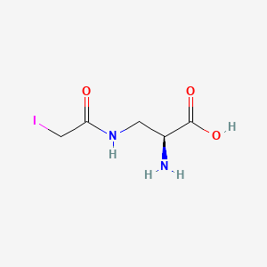 L-Alanine, 3-[(iodoacetyl)amino]-