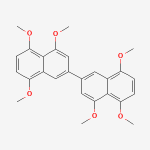 2,2'-Binaphthalene, 4,4',5,5',8,8'-hexamethoxy-