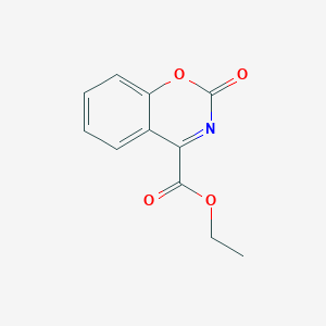 2H-1,3-Benzoxazine-4-carboxylic acid, 2-oxo-, ethyl ester